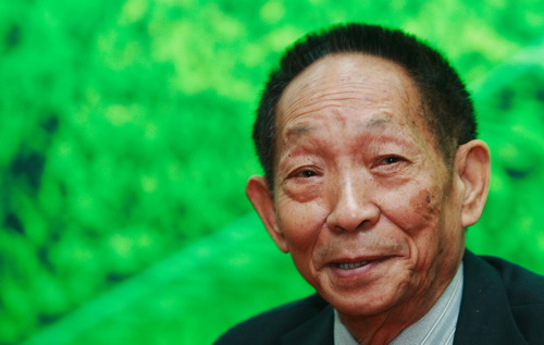 图文:袁隆平肖像