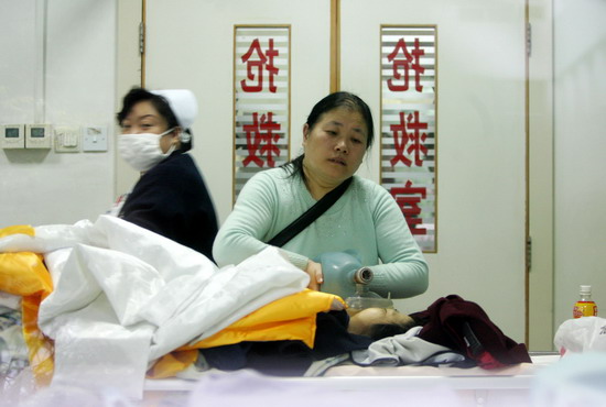 图文:女子死亡后姐姐自己抢救