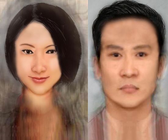 中国大众脸标准