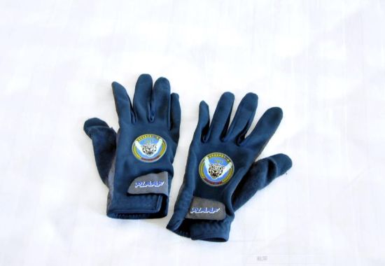 飞行员专用手套。 新华军网记者杨茹摄