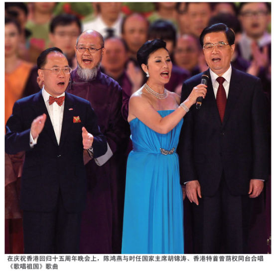 胡锦涛多次在公众场合一展歌喉