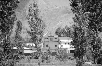 　　这栋建筑物据称是本·拉登被击毙之前的藏身之处。 新华社发