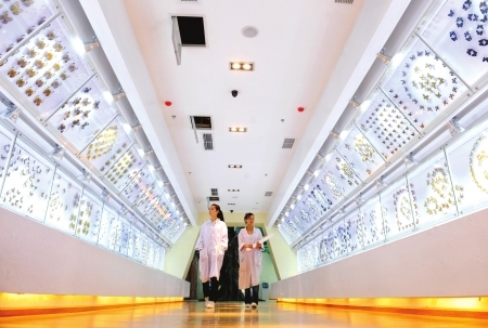 　　漂亮的二楼展厅