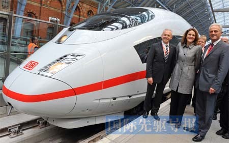 　　德国城际高速列车