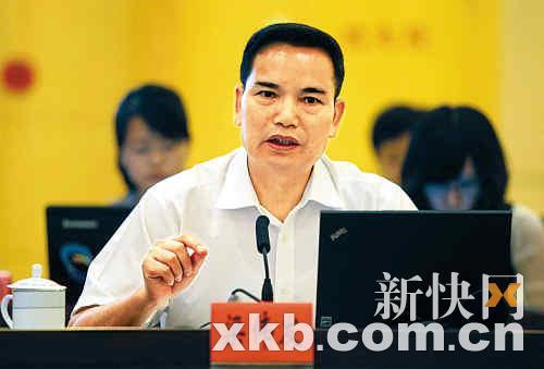 　　■省委常委、政法委书记、公安厅厅长梁伟发。宁彪/摄(资料图)