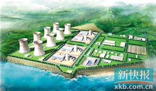 　　■桂东(平南)核电厂设计图
