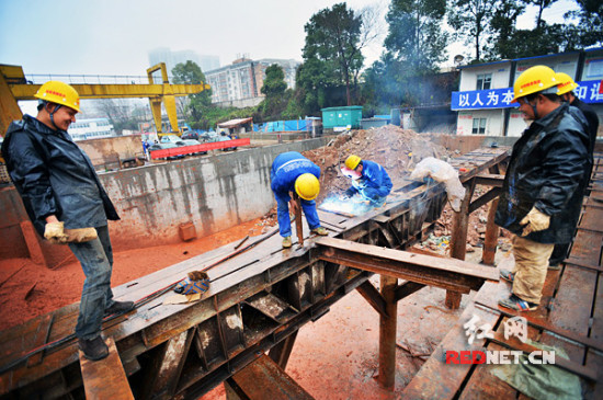 长株潭城铁长沙段加紧建设开福寺站年底完成主体工程 手机新浪网