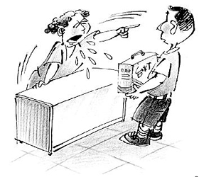 女店主出口伤人(附漫画)