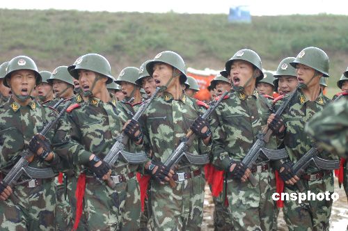 图牡丹江市举办建军80周年国防动员大演兵