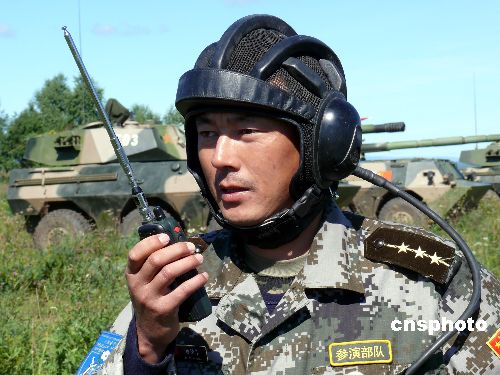 图和平使命二00七联合反恐军演最后合练