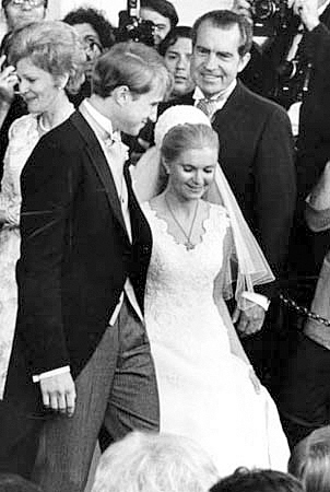 尼克松总统女儿特丽茜娅婚礼