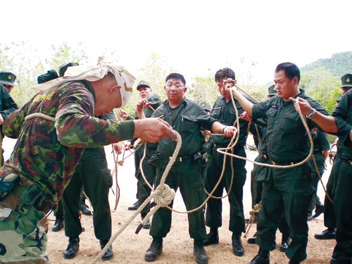 泰国部队有个老板训练营