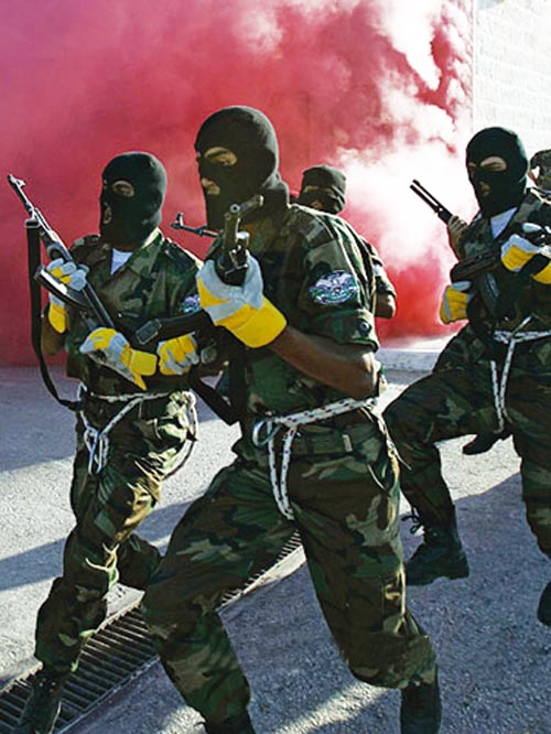 揭秘巴勒斯坦总统卫队