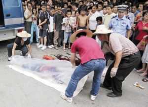 泥头车肇事妙龄女惨死