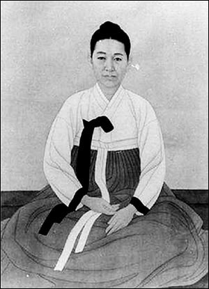 央行)5日选定韩国历史上最著名的母亲申师仁堂作为高额纸币的肖像人物