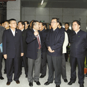 李長春考察深圳