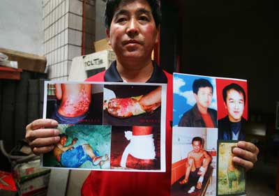 山西黑砖窑案开审——黑包工头否认有"故意伤害"