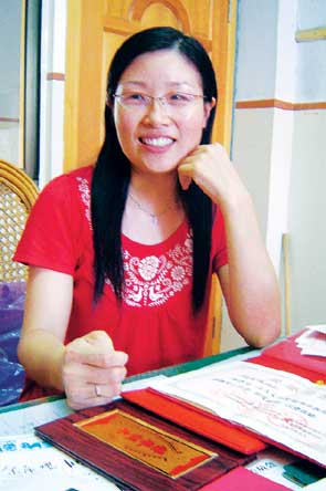 自己居然成为候选人 她还没回过神来