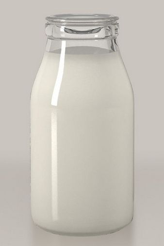 资料图：牛奶瓶