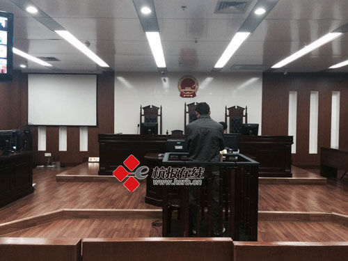 9月22日宣判现场