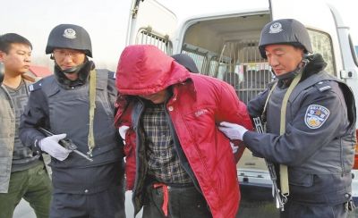 犯罪嫌疑人马某被抓捕归案