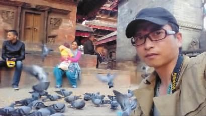 鹏飞在尼泊尔过的春节 
