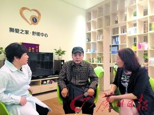 在深圳宁养院的吴树梁。