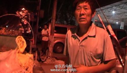 郑州菜农夜宿街头不慎血汗钱被盗