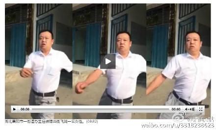 视频截图。