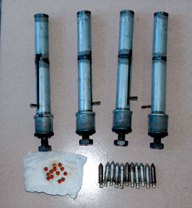 青年身背4把自造土枪欲抢劫路人