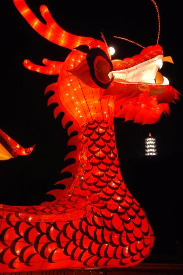 图文:(1)"龙凤呈祥"迎中秋