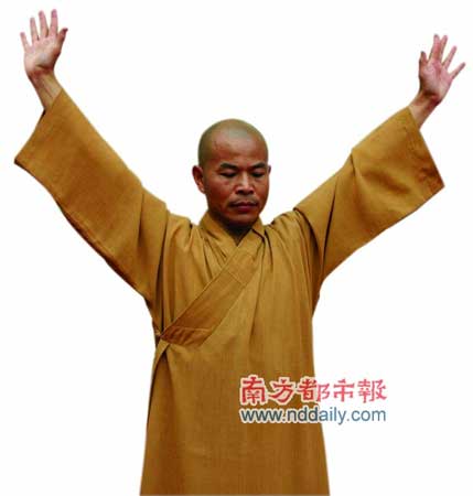 释德扬现场表演少林大洪拳