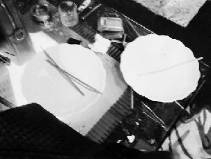 警方查获的毒品吸食工具。