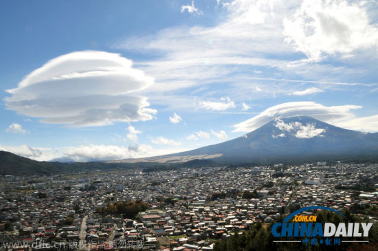 富士山地区的奇妙景象