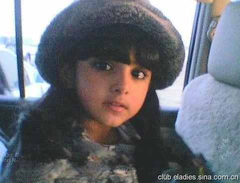 惊艳美丽的迪拜小公主