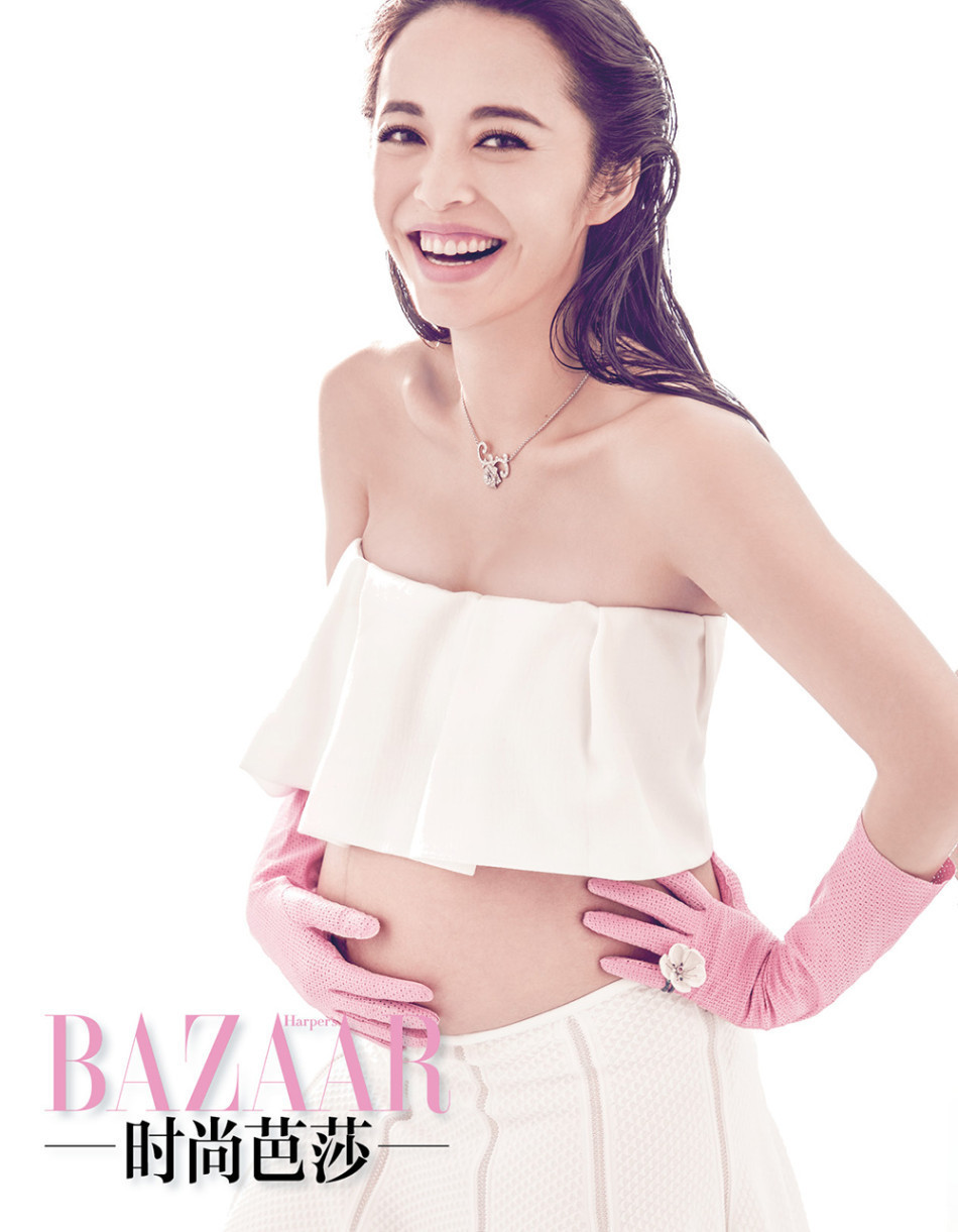 姚晨大肚写真首曝光 尽显母爱