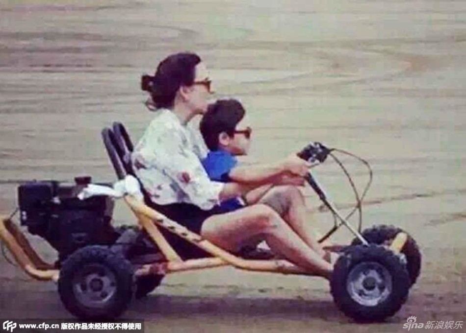 诺一探班刘烨开卡丁车