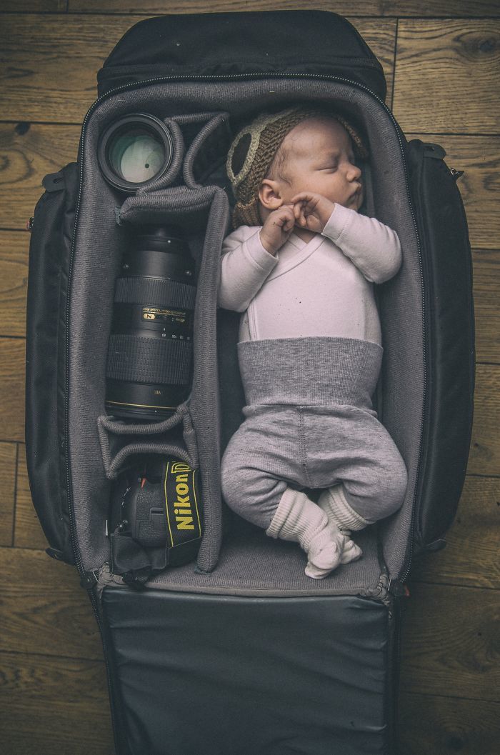 逗比摄影师的晒娃新玩法