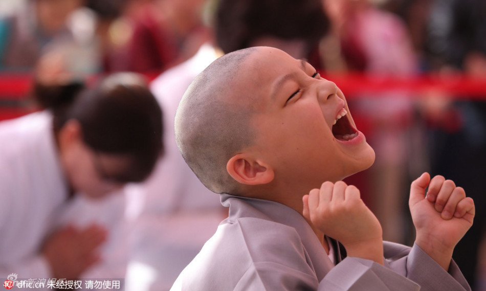 真人版一休童子僧萌翻了