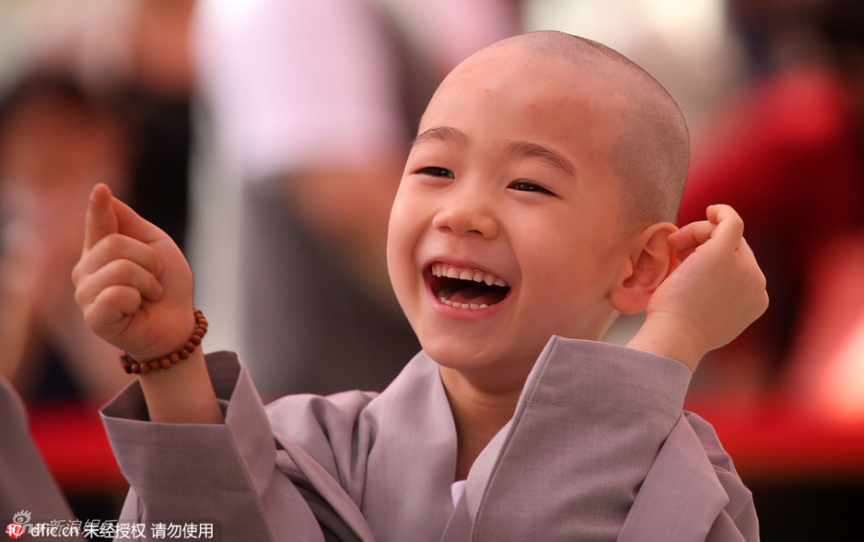 真人版一休童子僧萌翻了