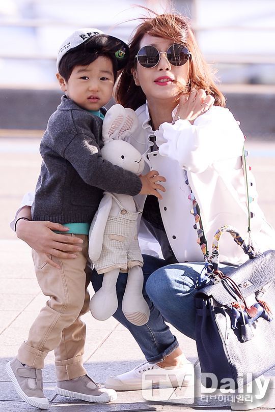 水晶男孩高志溶拍父子写真