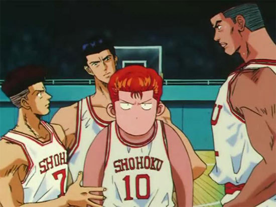 组图80后经典动画片灌篮高手