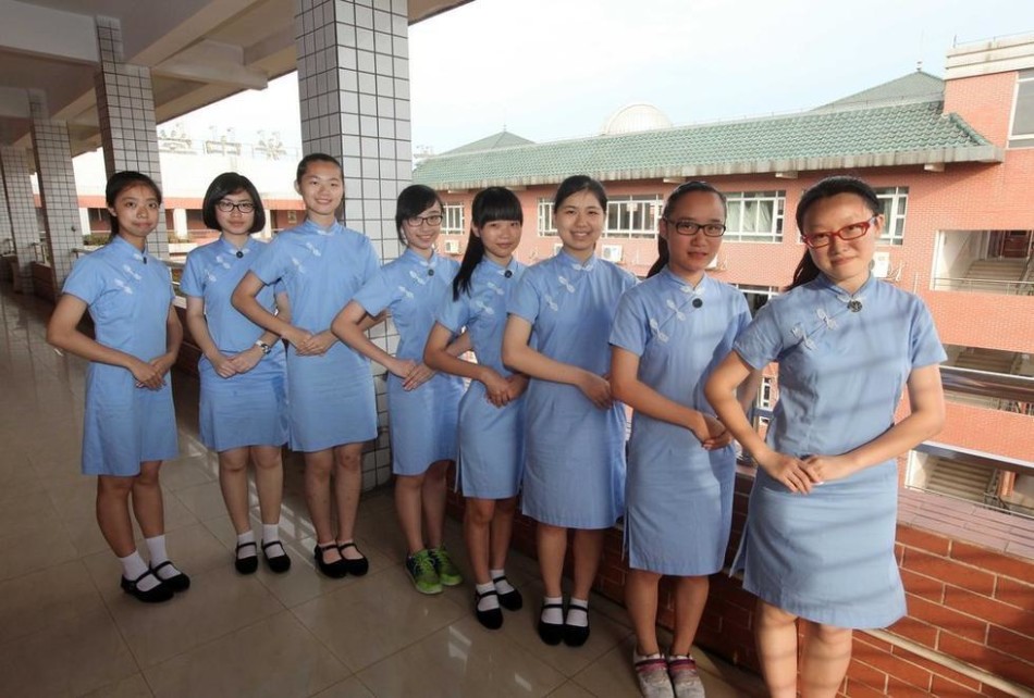 广州真光中学"女班"秀出民国范儿