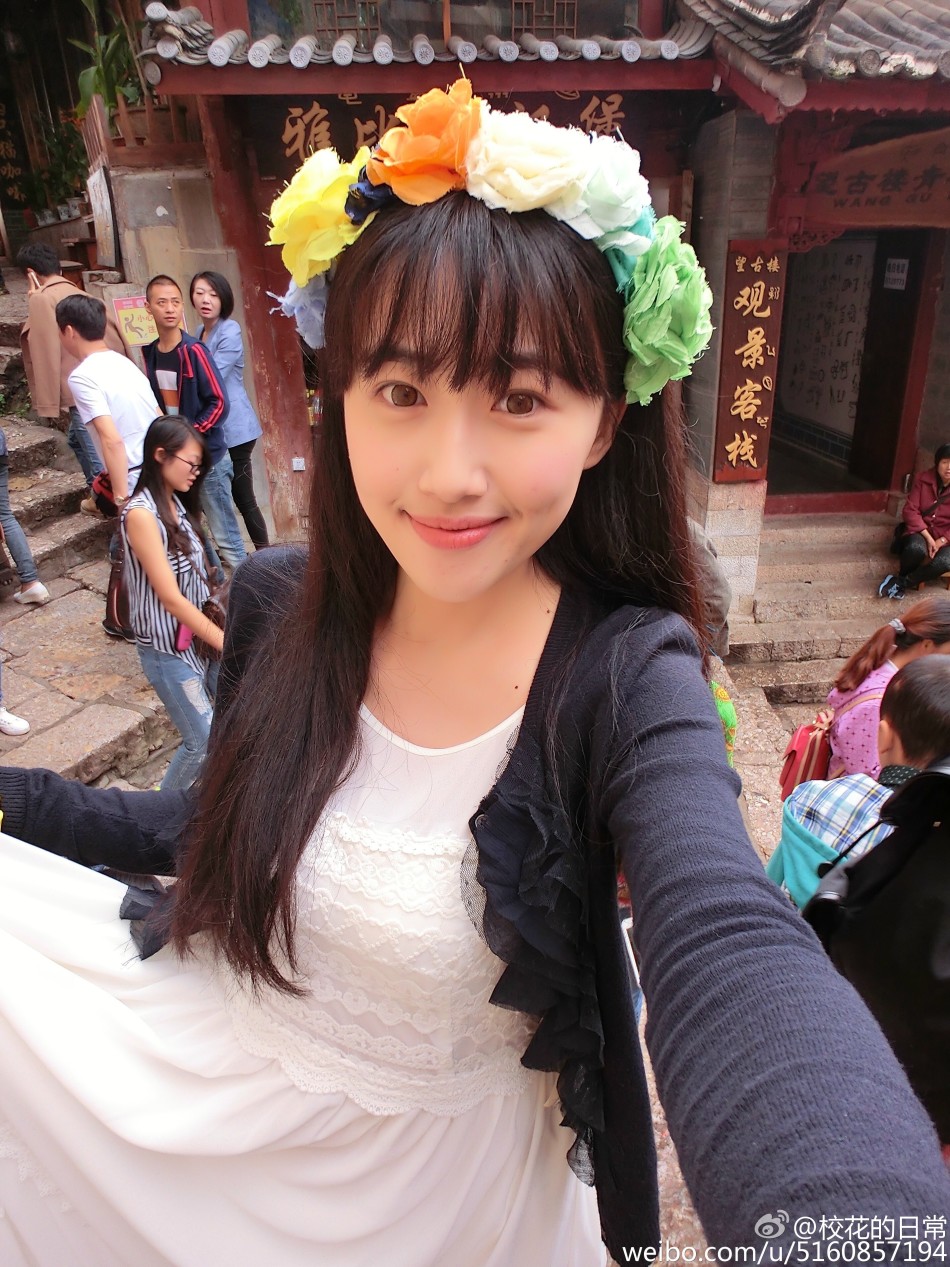 人大校花康逸琨晒新发型_新浪图片_手机新浪网