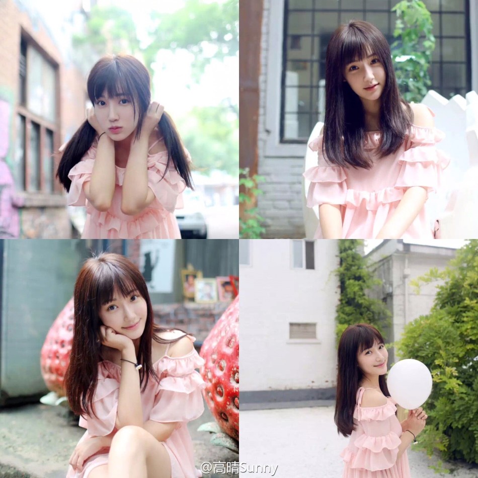 最美校服女生高晴秀闺房照 甜化人心