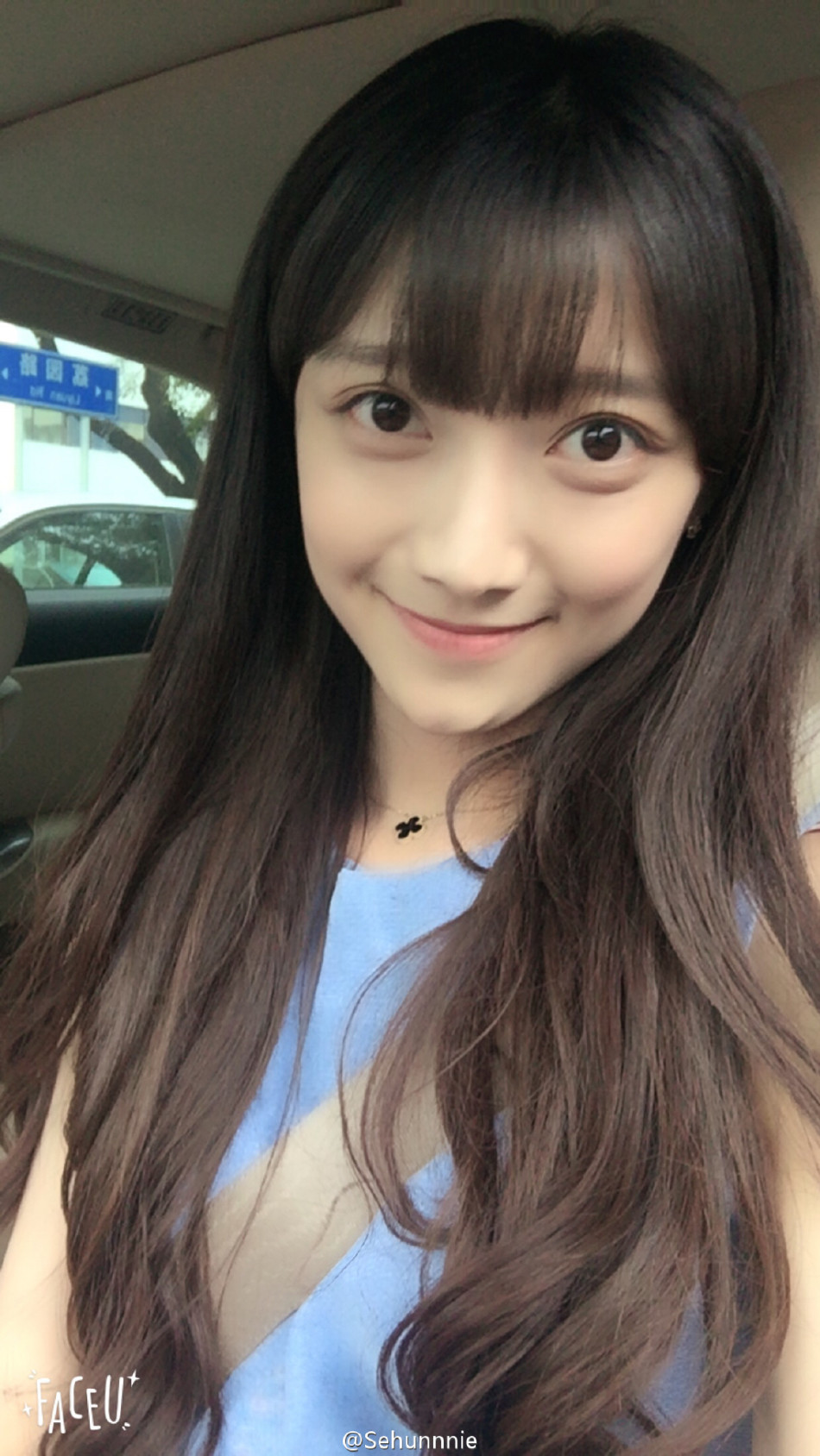 组图:大眼萌妹黑长直 中山校花神似赵雅芝_高清图集_新浪网