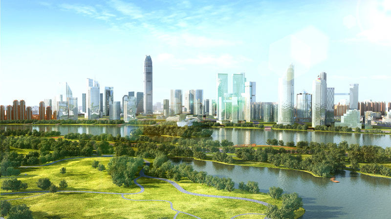 西安市浐灞区gdp_生态优先 西安浐灞推动绿色低碳发展