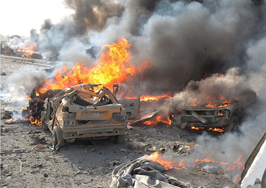 叙利亚首都发生连环爆炸 死伤超200人_高清图集_新浪网