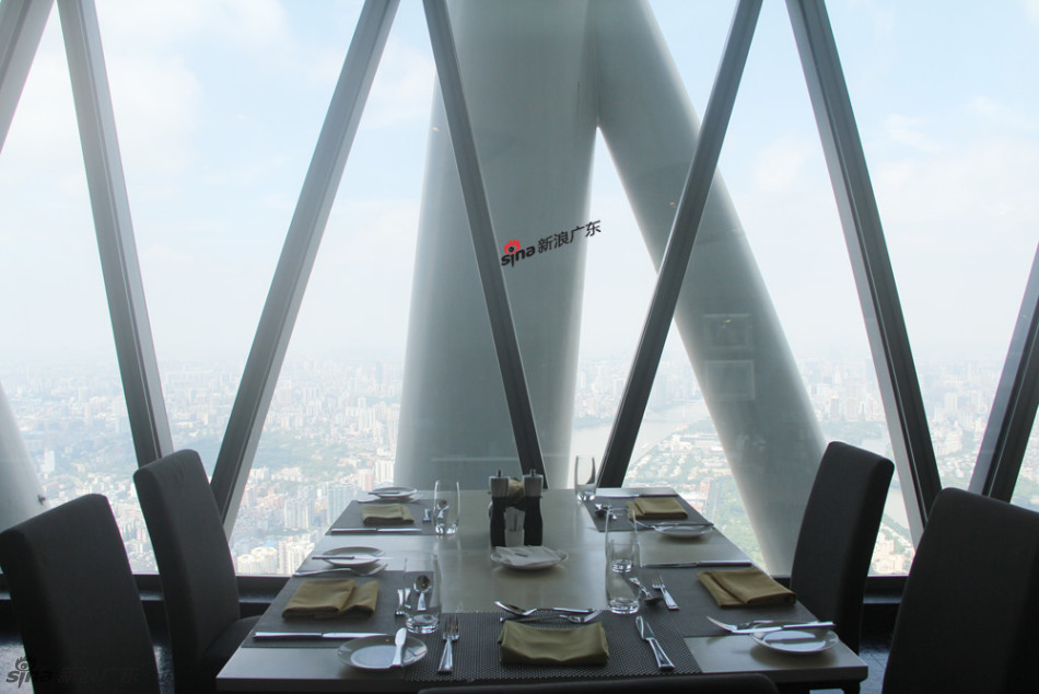 世界建筑物中最高旋转餐厅