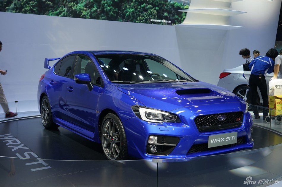 独孤求败 车展实拍斯巴鲁翼豹wrx sti